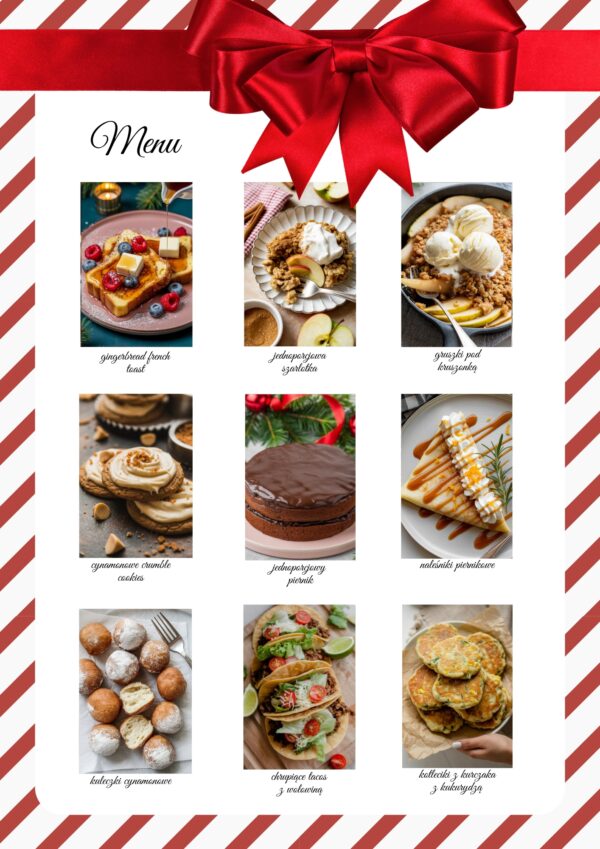 Black and Red Modern Merry Christmas Your Story (A4).zip - 5 E book kulinarny - wyzwanie świąteczne