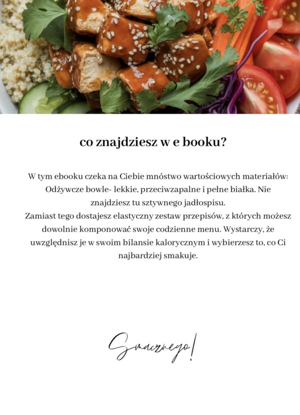 Screenshot POŻEGNAJ INSULINOOPORNOŚĆ - BOWL EDITION