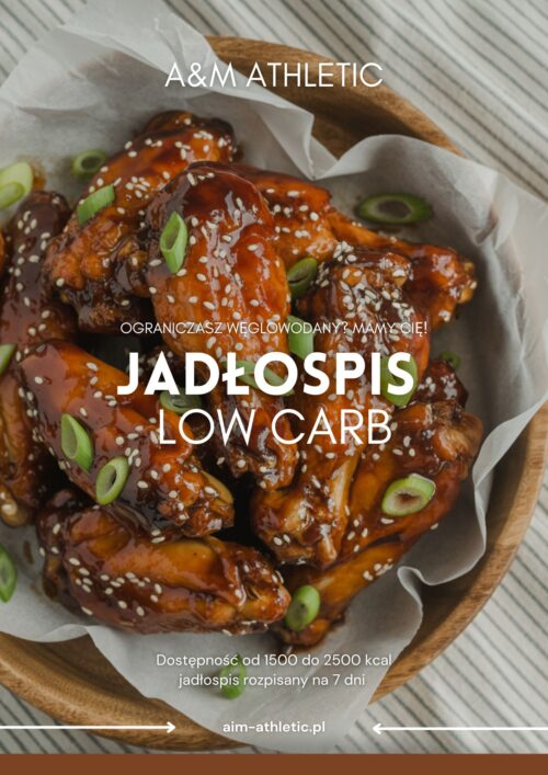 OKŁADKI JADŁOSPIS LOW CARB